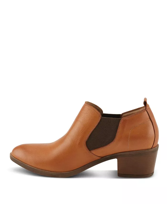 Туфли Phaedra Premium Leather с мягкой стелькой, поддержкой свода стопы и низким каблуком Spring Step, загар/бежевый — фото 2