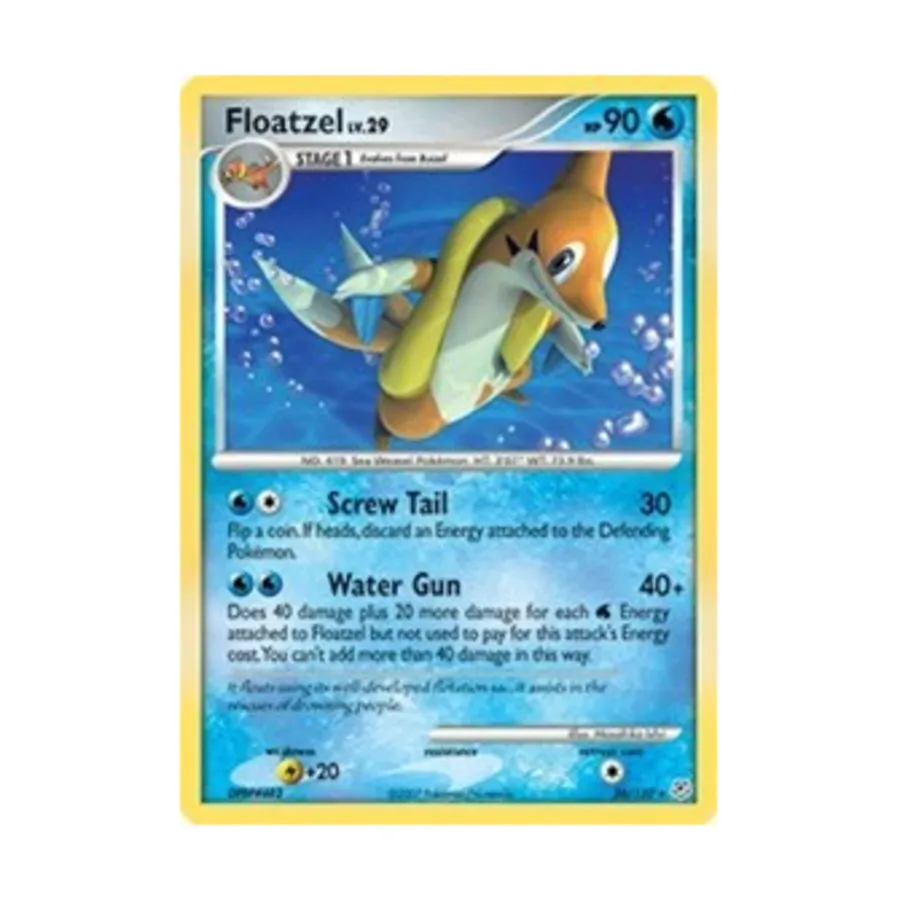 

CCG Флотцель (R) #26, Pokemon - Diamond & Pearl - Singles