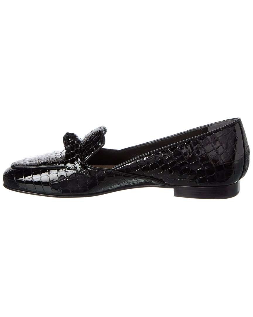Alexandre Birman Clarita, бельгийские лакированные туфли с тиснением под крокодила — фото 2