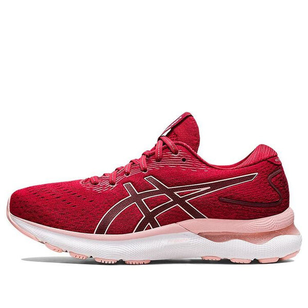 

Кроссовки гель нимбус 24 Asics, красный