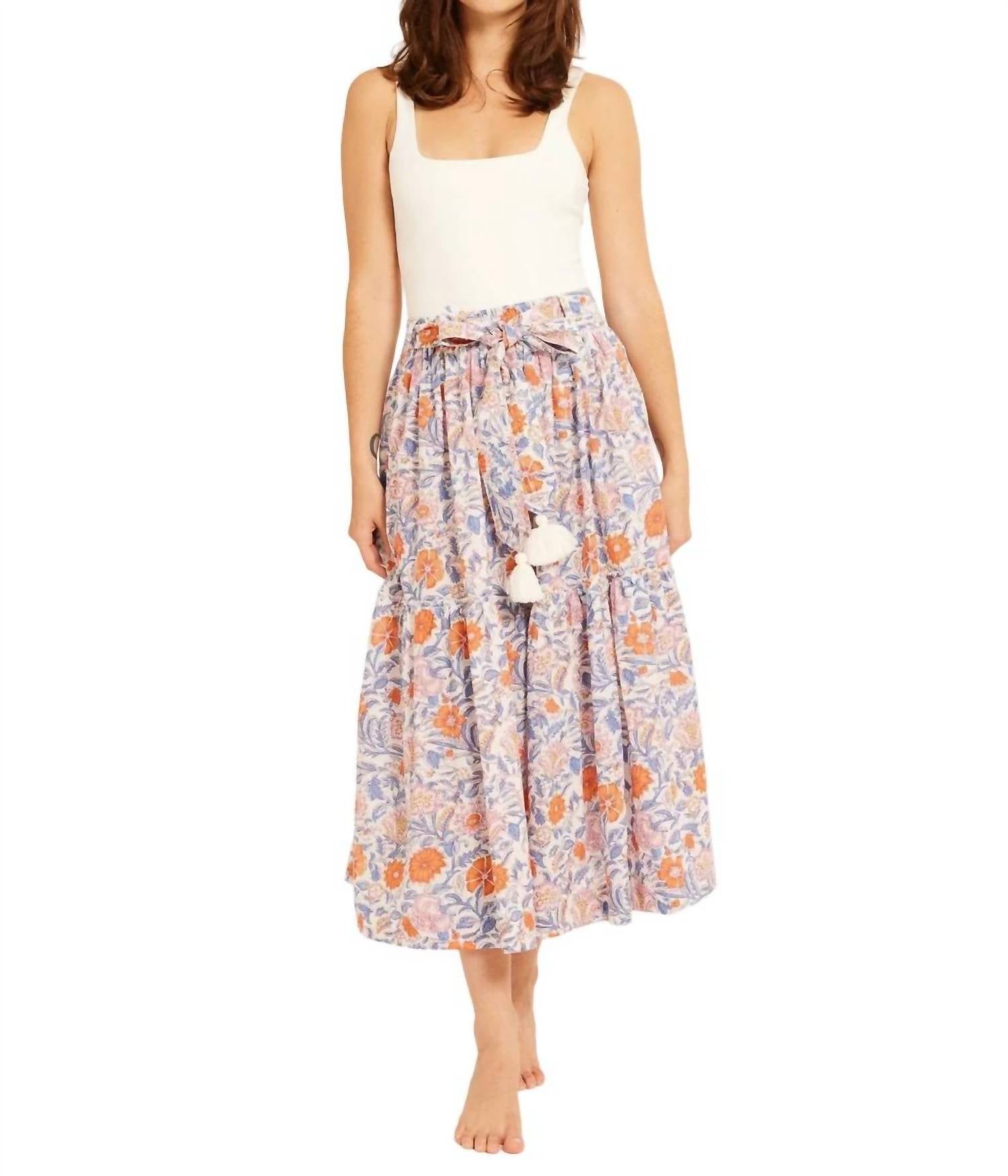 

Юбка Francoise в цветочек Newport MILLE, цвет newport floral