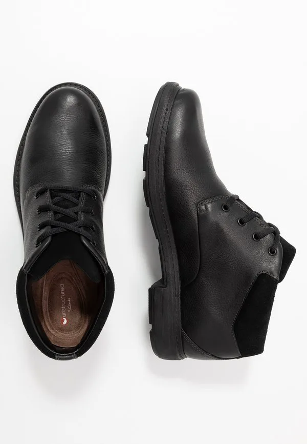 Ботинки на шнуровке un tread upgtx Clarks, Black — фото 2