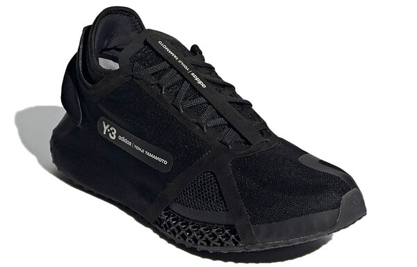 Кроссовки y-3 runner 4d iow 'black' Adidas, черный — фото 3