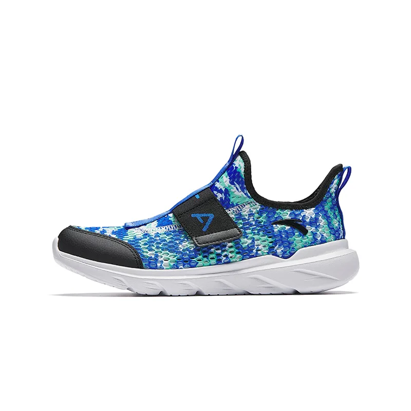 Дышащие легкие кроссовки с амортизацией для детей Antakids, Sea Silence Blue/If Leaf Green/Anta White