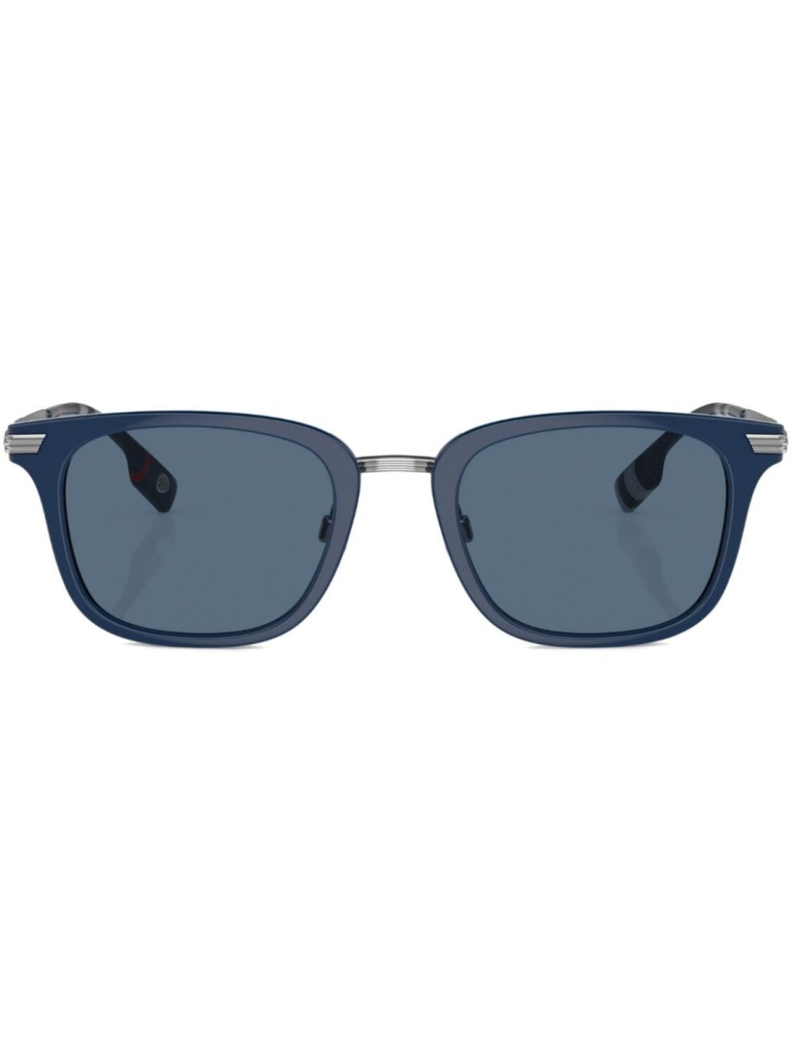 

Burberry Eyewear солнцезащитные очки Peter в квадратной оправе, синий