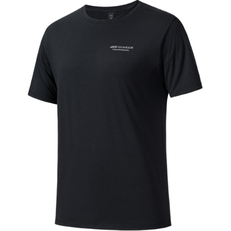 

ANTA Футболка мужская черная, Черный, ANTA Футболка мужская черная