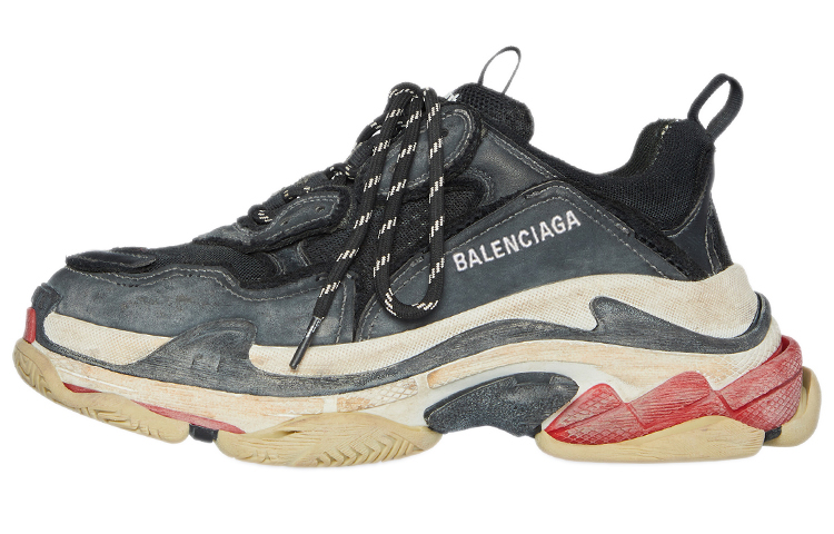 

Кроссовки Balenciaga Triple S Sneaker 'DIY - Black Red'