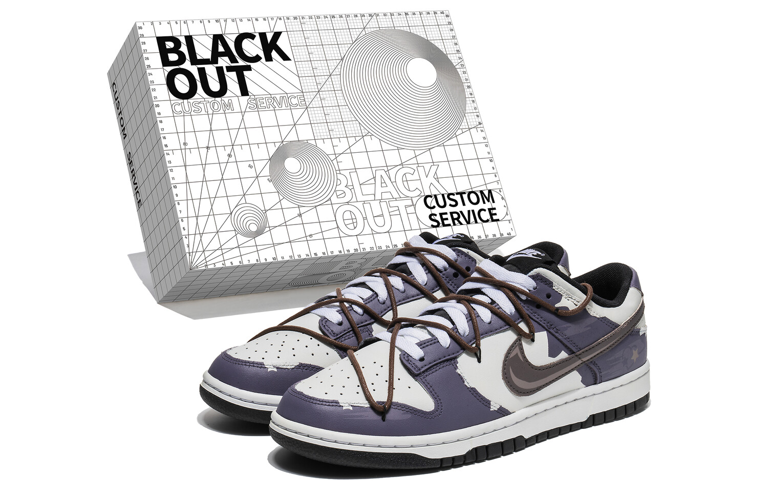 

Кроссовки Nike Dunk Skateboard Shoes Men Low-Top Beige