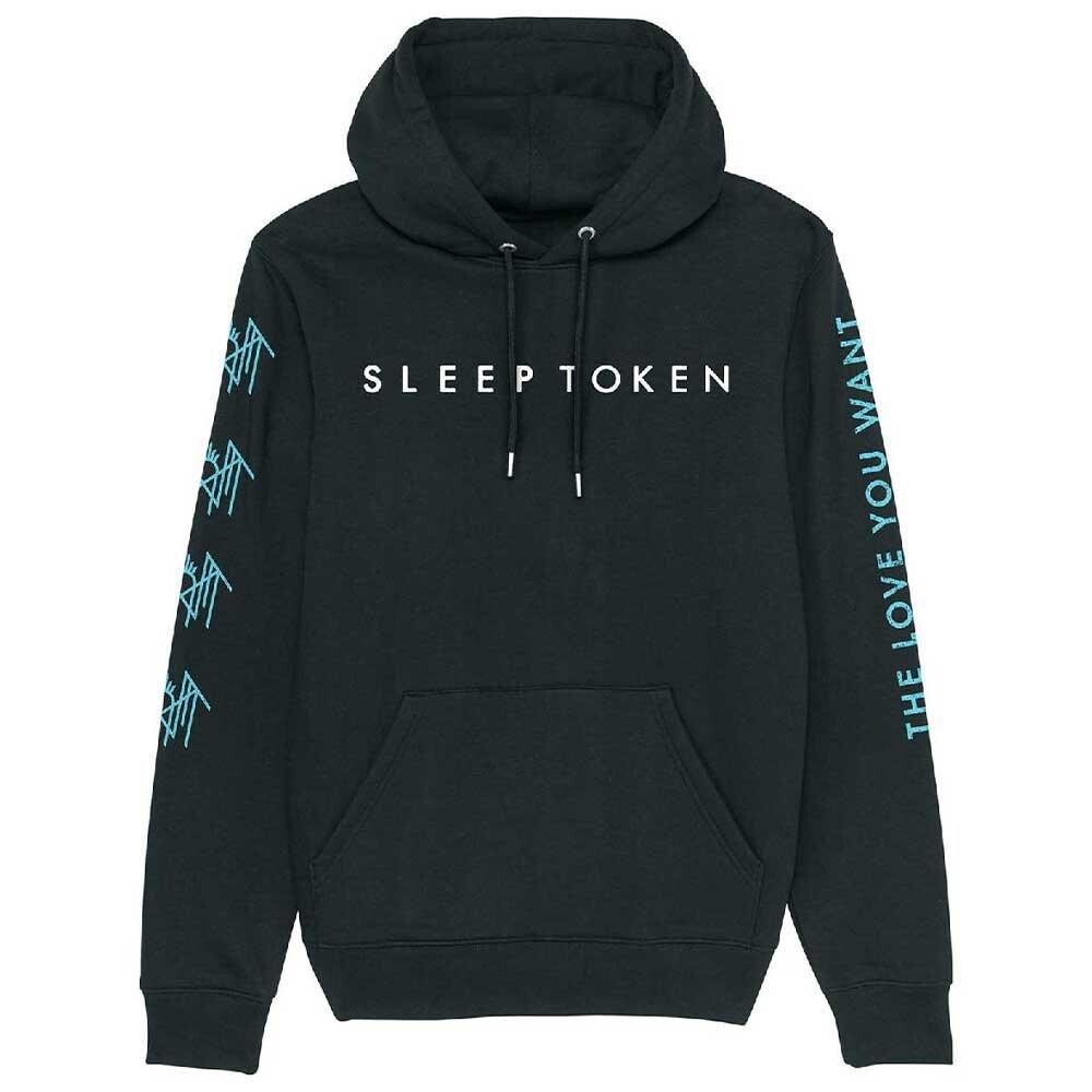 

Толстовка с сердцем Love You Want Sleep Token, черный