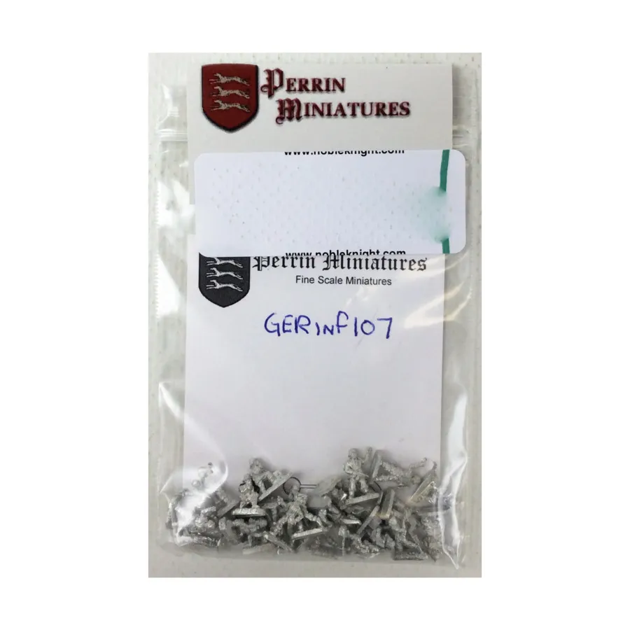 

Немецкое пехотное командование, WWII Miniatures - German (10mm) (Perrin Miniatures)
