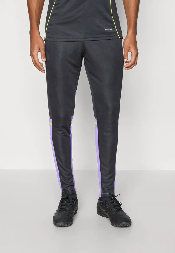 Спортивные брюки squadra стандартного кроя Adidas Performance, Black/Purple Rush