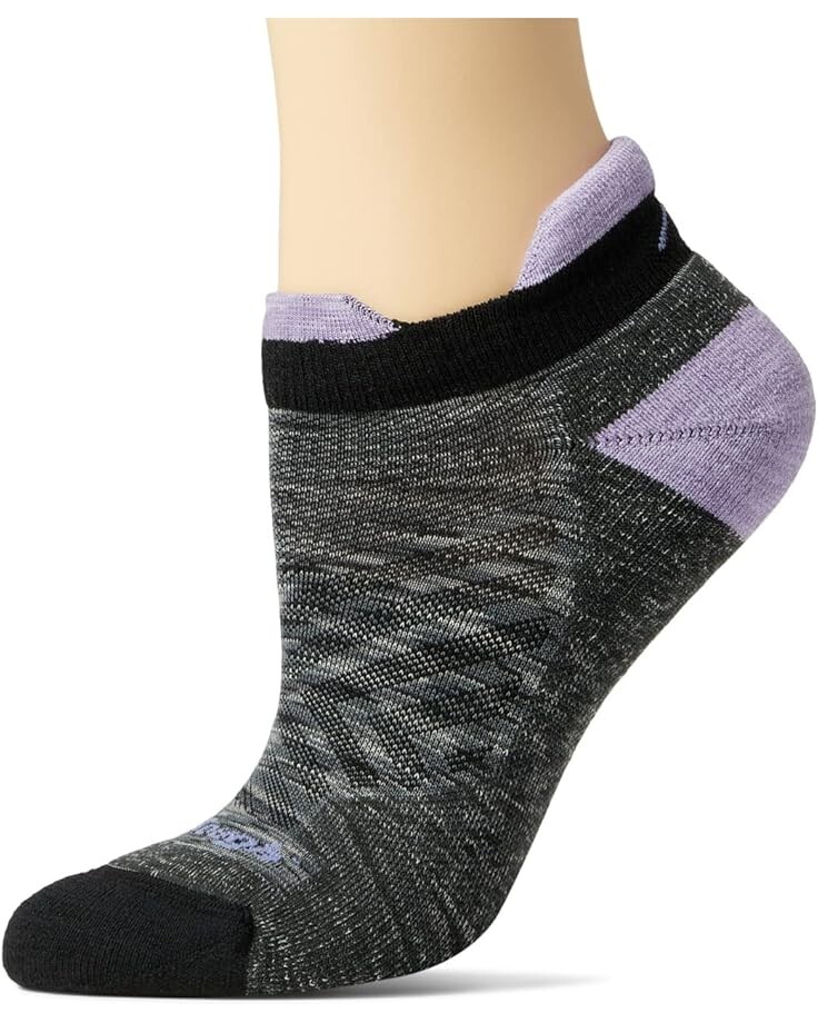 

Носки Darn Tough Vermont Run No Show Tab Ultra-Lightweight with Cushion, цвет Space Gray