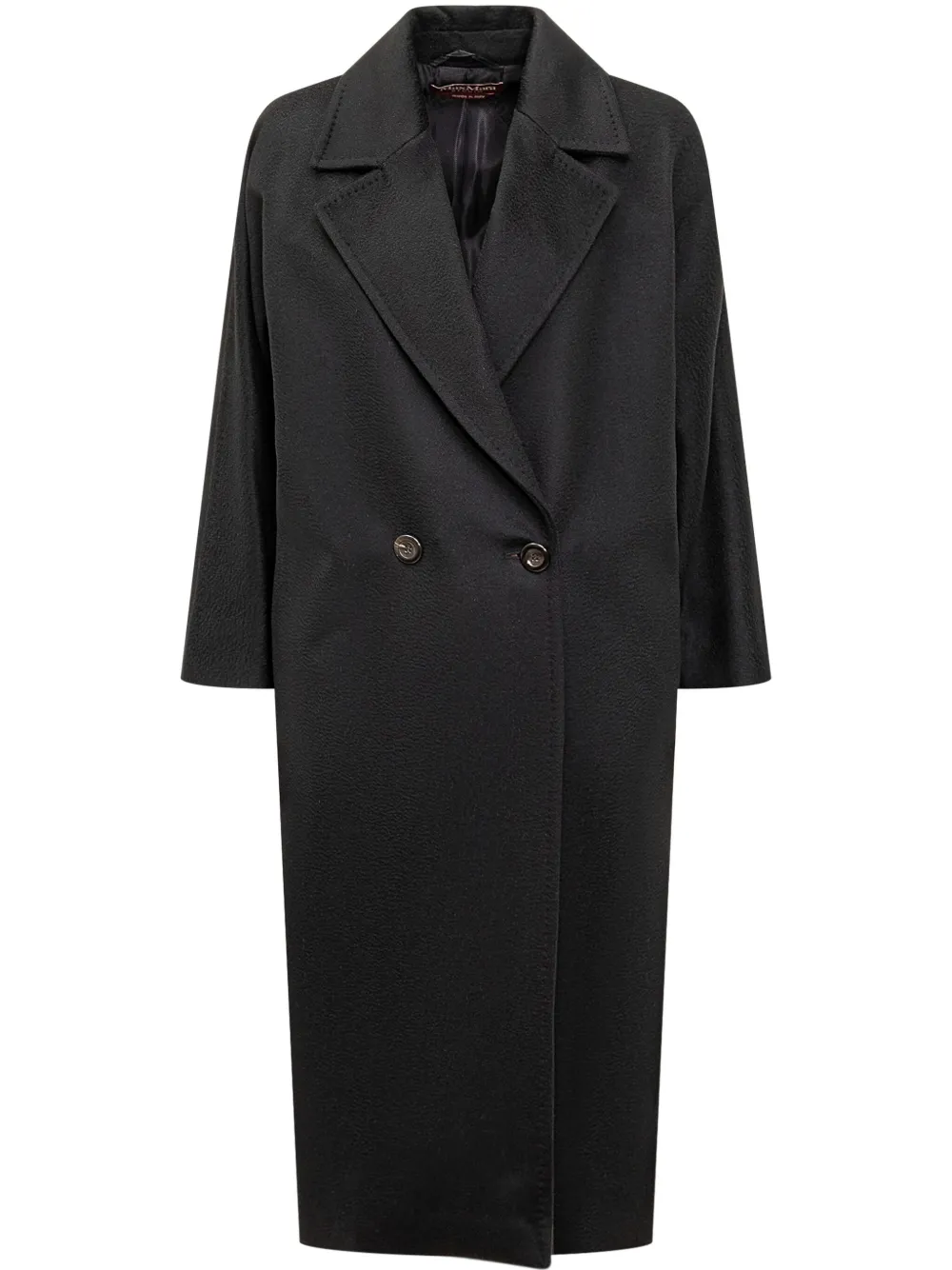 

Двубортное пальто MAX MARA, черный