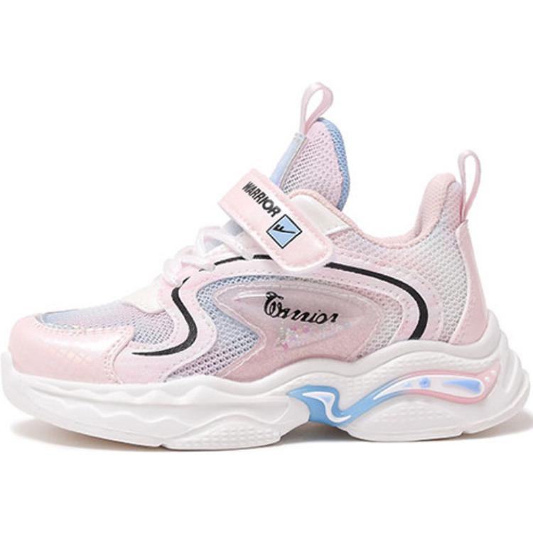 

Детские дышащие противоскользящие низкие кроссовки Kids' для бега WARRIOR, бежевый