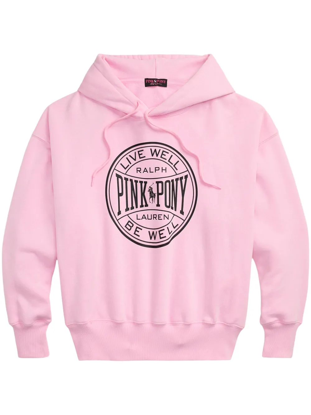 

Худи с логотипом Pink Pony POLO RALPH LAUREN, розовый