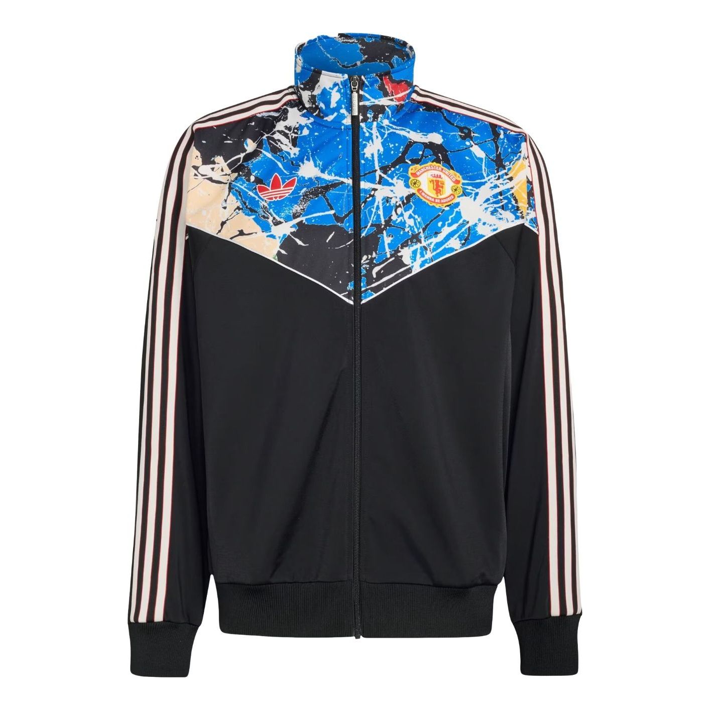 

Спортивная футболка Adidas Manchester United x Stone Roses 'Black Multi Color'