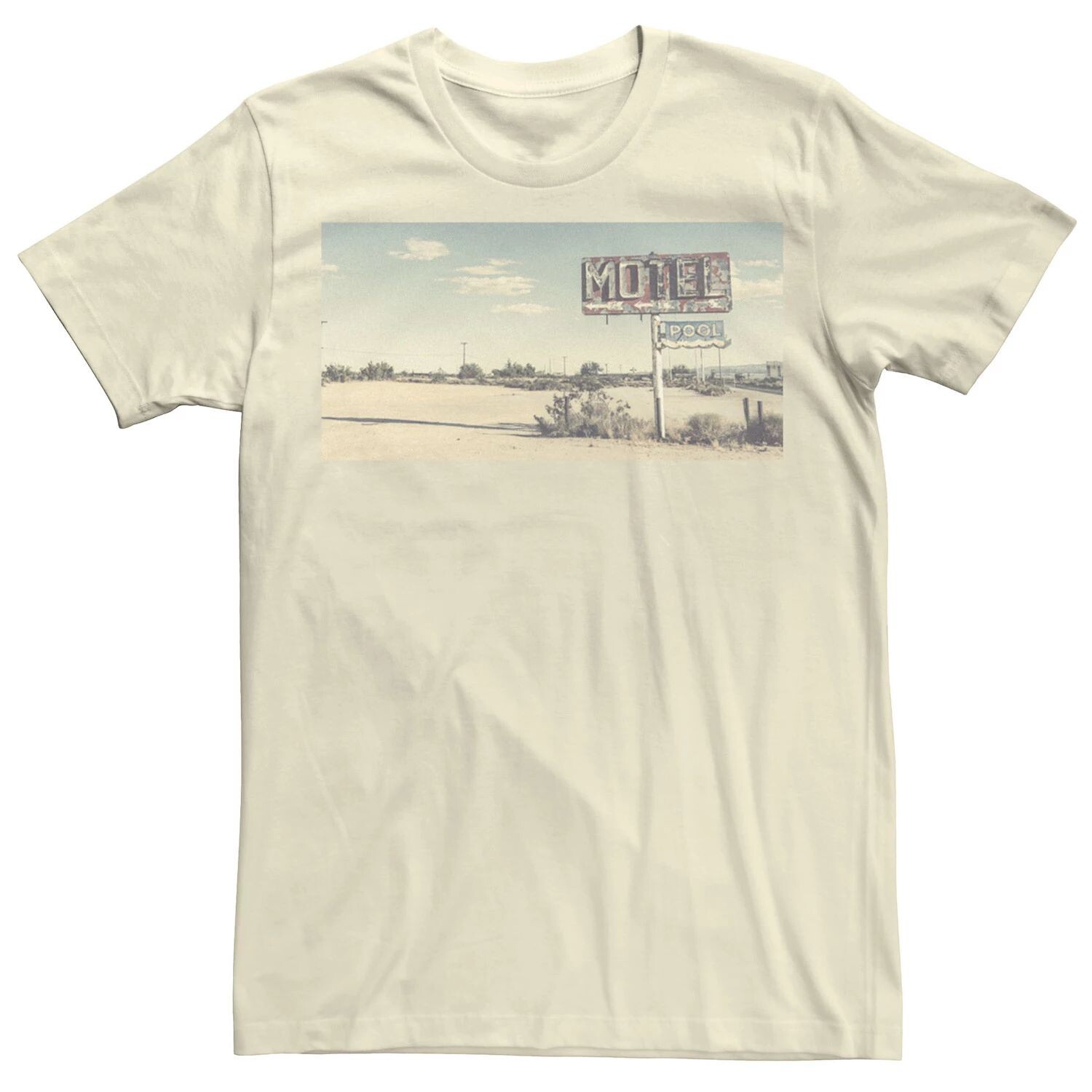 

Мужская модная футболка Desert Motel Licensed Character