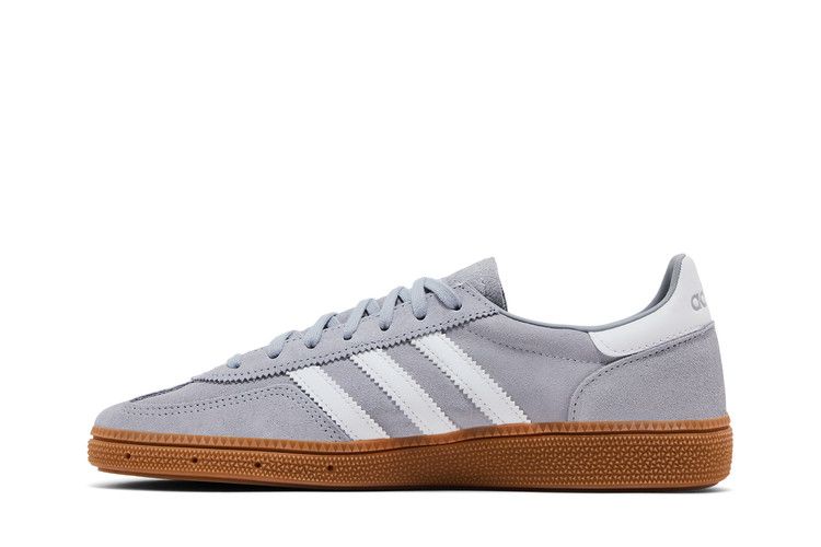 Кроссовки adidas Handball Spezial J 'Halo Silver Gum', серый — фото 4