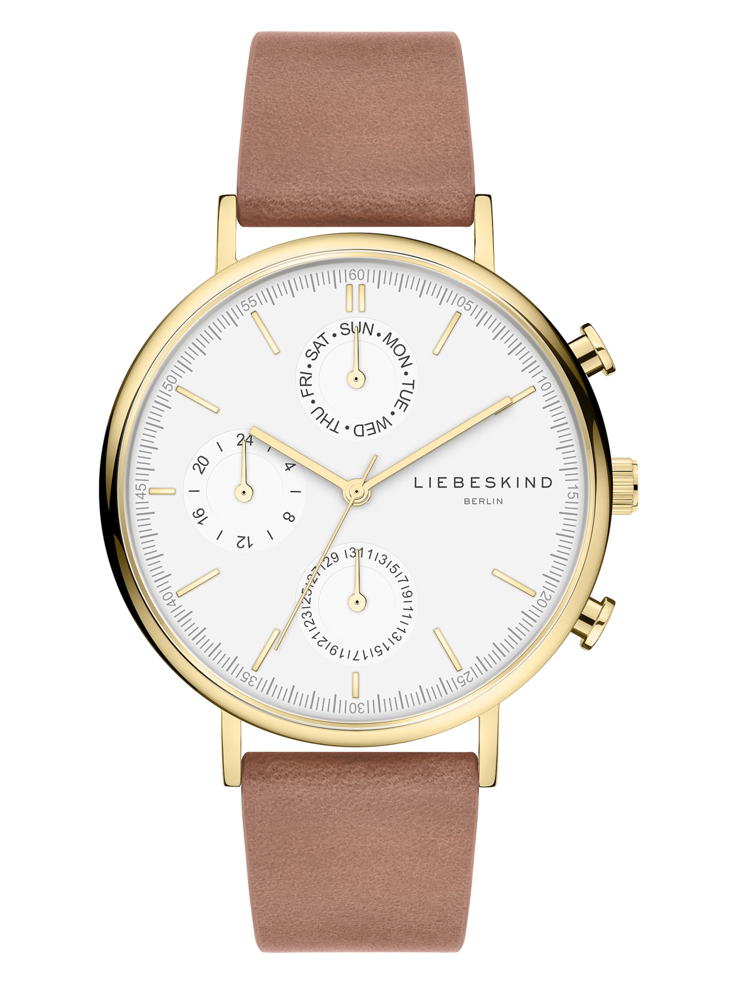 

Liebeskind Berlin Аналоговые часы в коричневом цвете