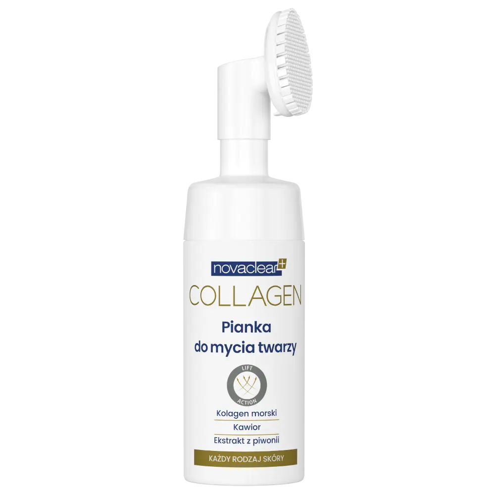 

Очищающая пенка для лица Novaclear Collagen, 100 мл