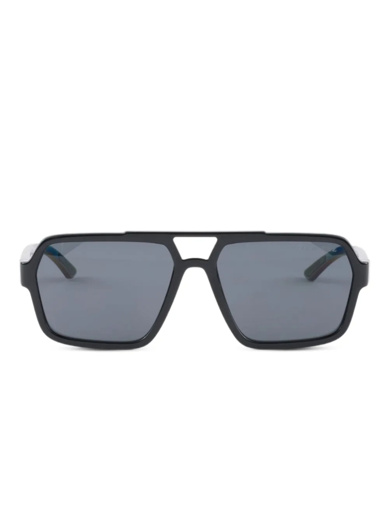 

Prada Eyewear солнцезащитные очки Linea Rossa, черный