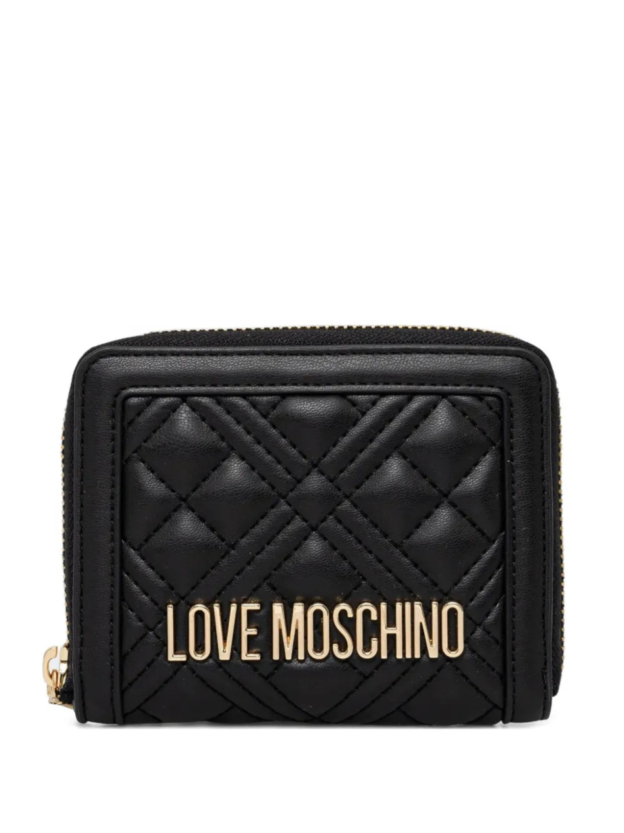 

Кошелек с логотипом Love Moschino, черный