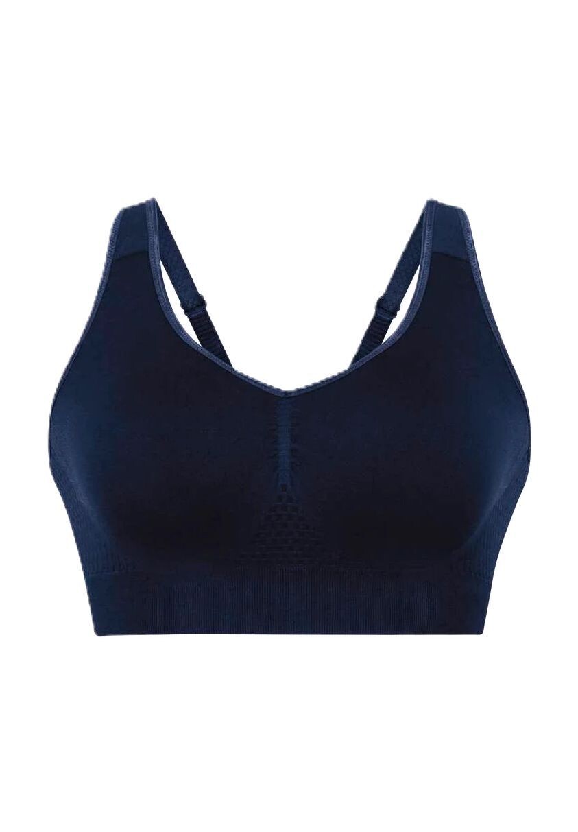 

Бралетт Lotta, широкие бретели, рюши, женский Anita, цвет 380 Maritim Blue