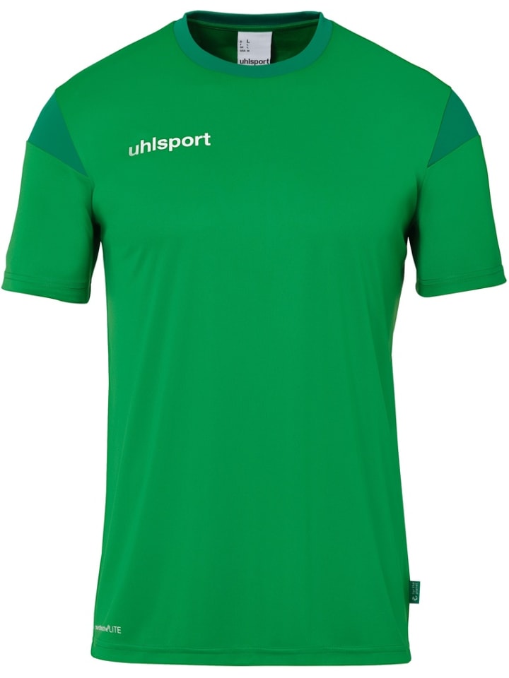 

Футболка с коротким рукавом Squad 27 зеленого цвета uhlsport