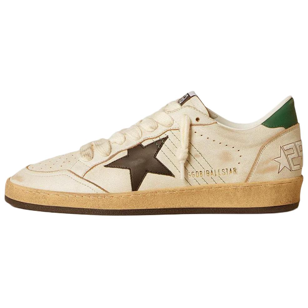 

Golden Goose Балл стар лоу топ скейтборд обувь мужские бежевые