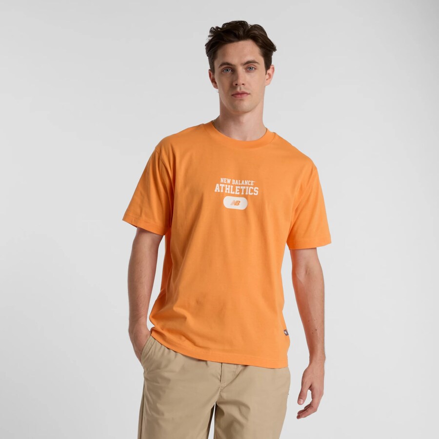 

Футболка new balance Heritage, Orange