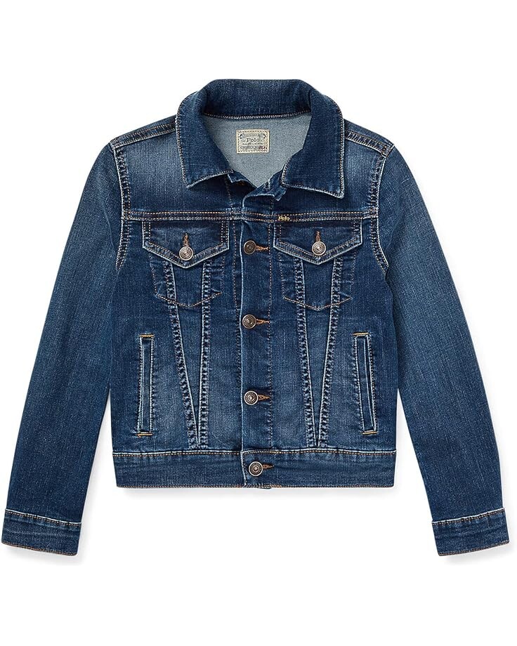 

Куртка Polo Ralph Lauren Kids Denim Trucker Jacket, цвет Marcella Wash