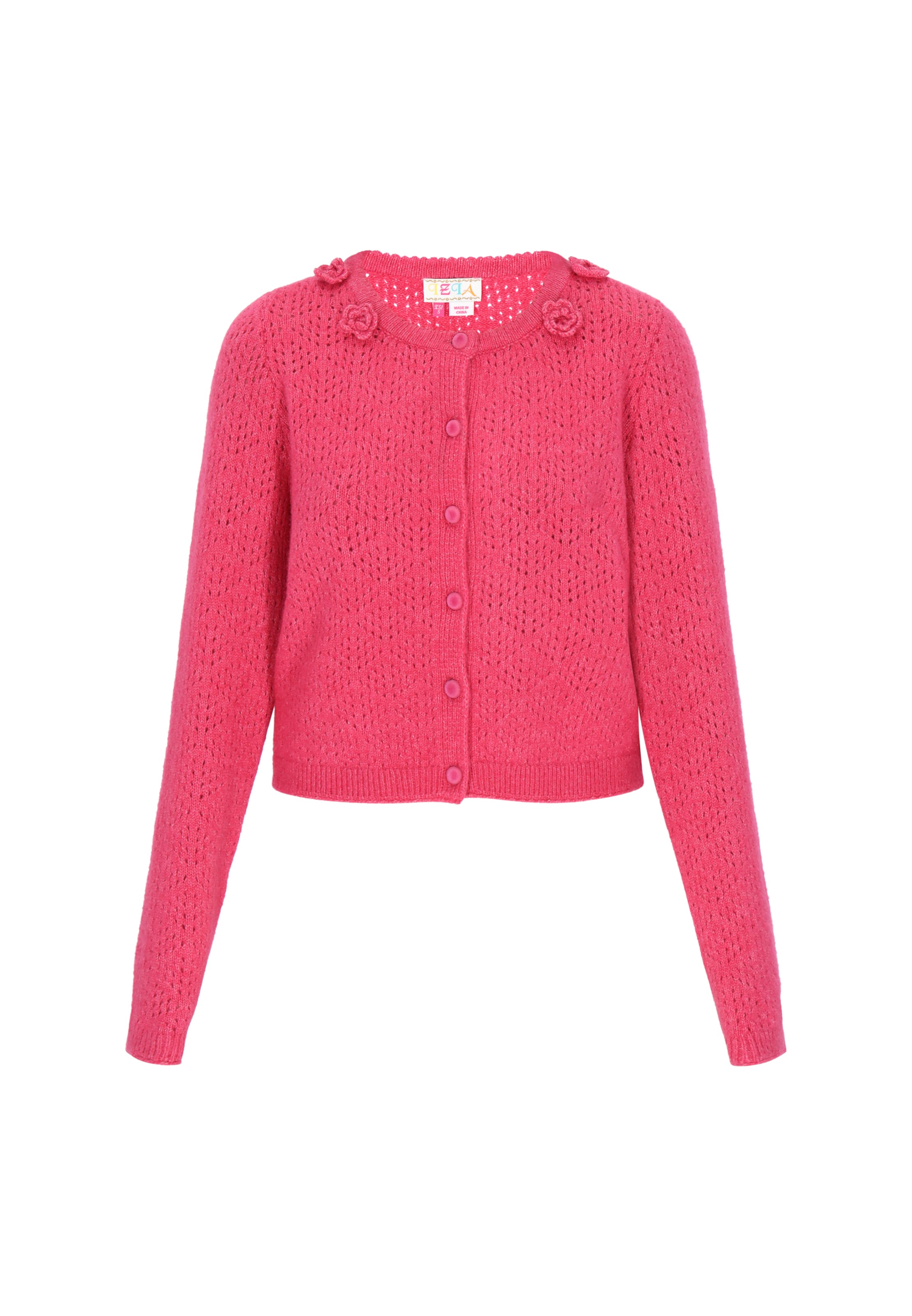 

IZIA Вязаный кардиган в розовом цвете