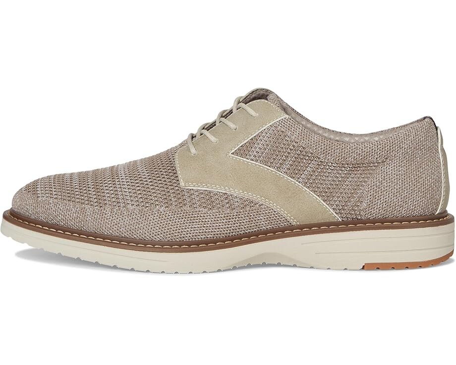 Оксфорды Nunn Bush Griff Plain Toe Knit Oxford Lightweight and Comfortable for any Occasion Knit Lace-Up, серо-коричневый — фото 4