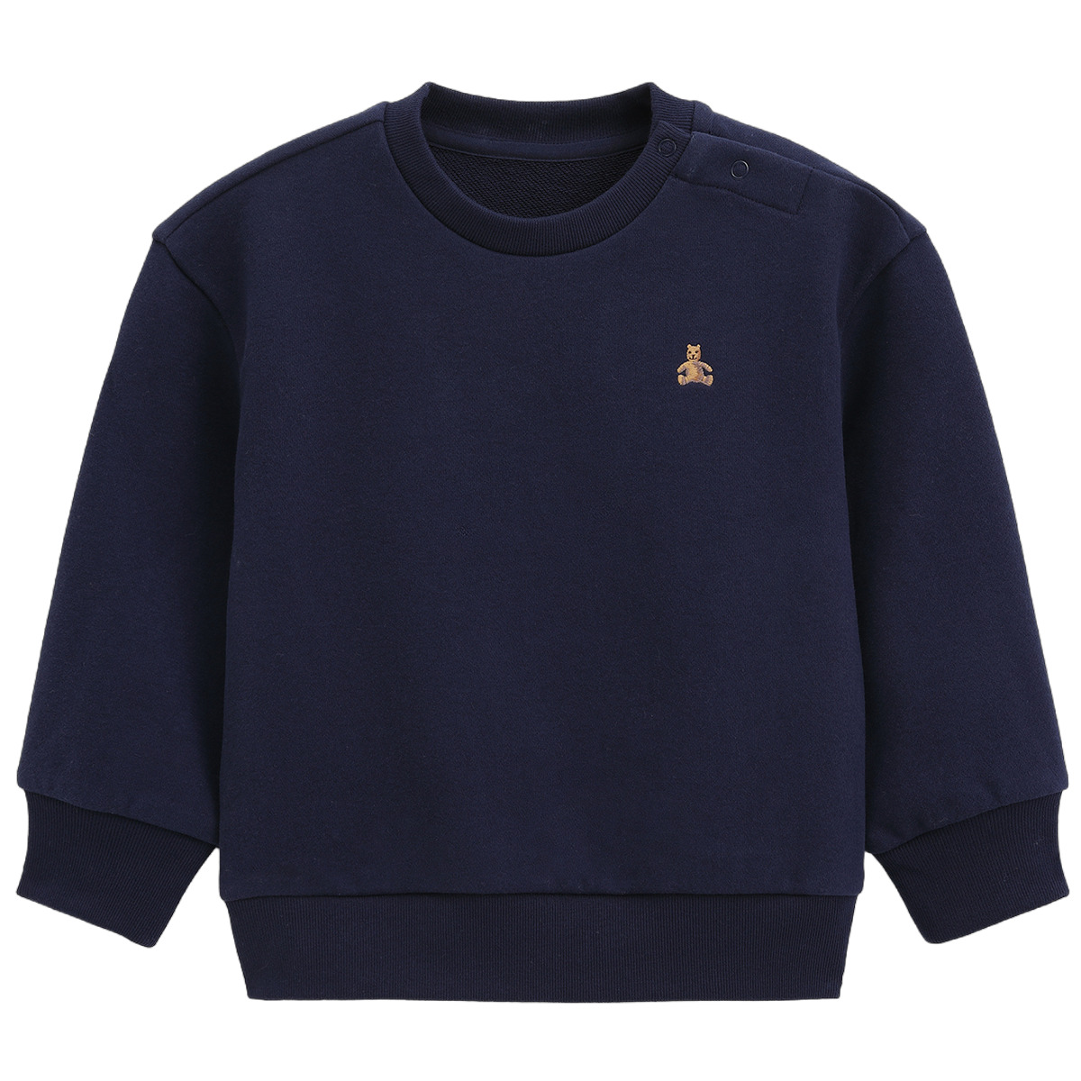 Толстовка Spring Boys And Girls Bear Embroidery Kids' GAP, серый — фото 3