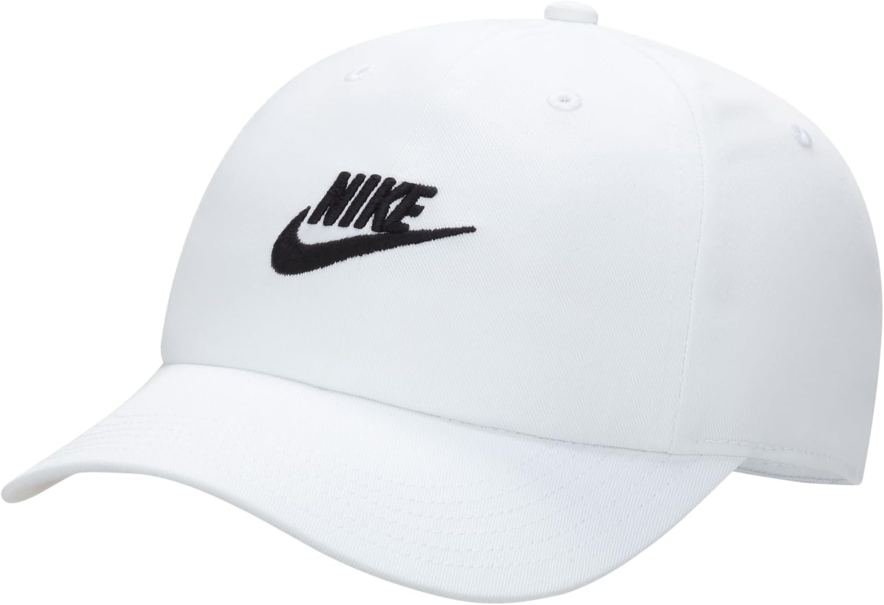 

Бейсболка Nike Kids Club Unstructured Futura Wash Cap, цвет White/Black