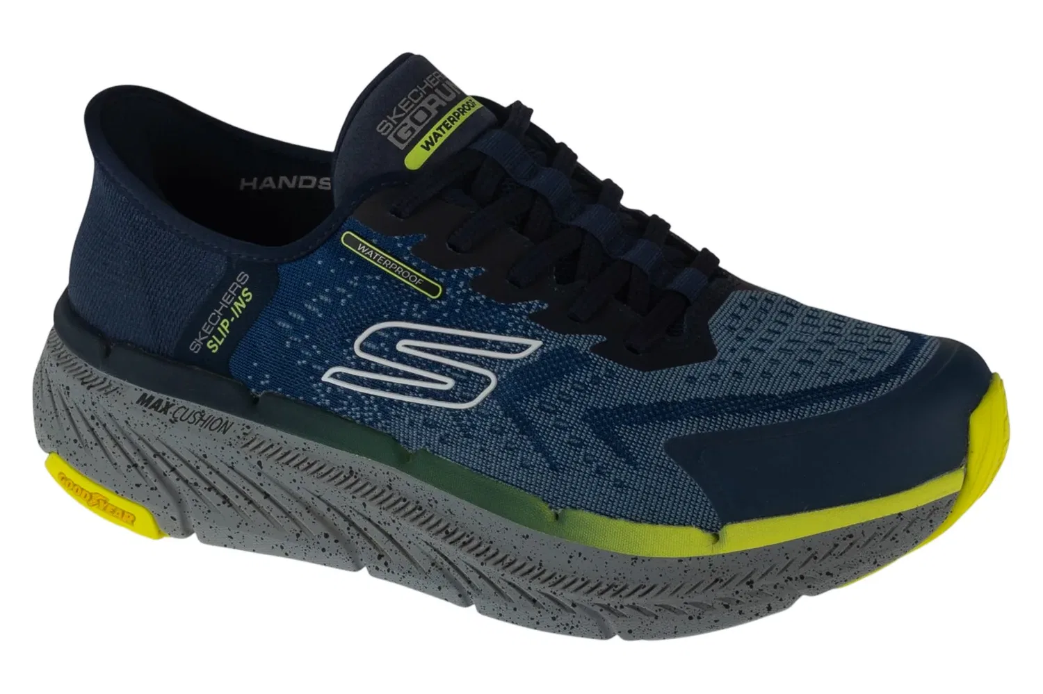Кроссовки беговые с технологией Max Cushioning Skechers, темно-синий