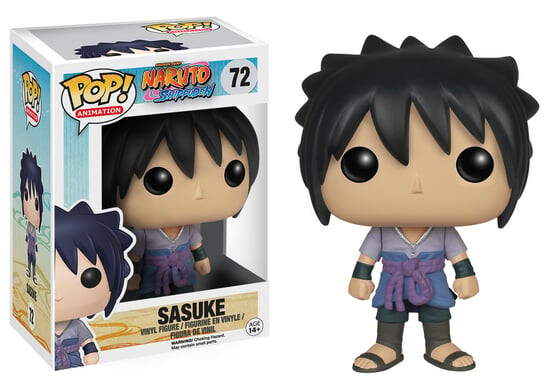 

Funko POP! Аниме, коллекционная фигурка, Наруто, Саске, 72 года