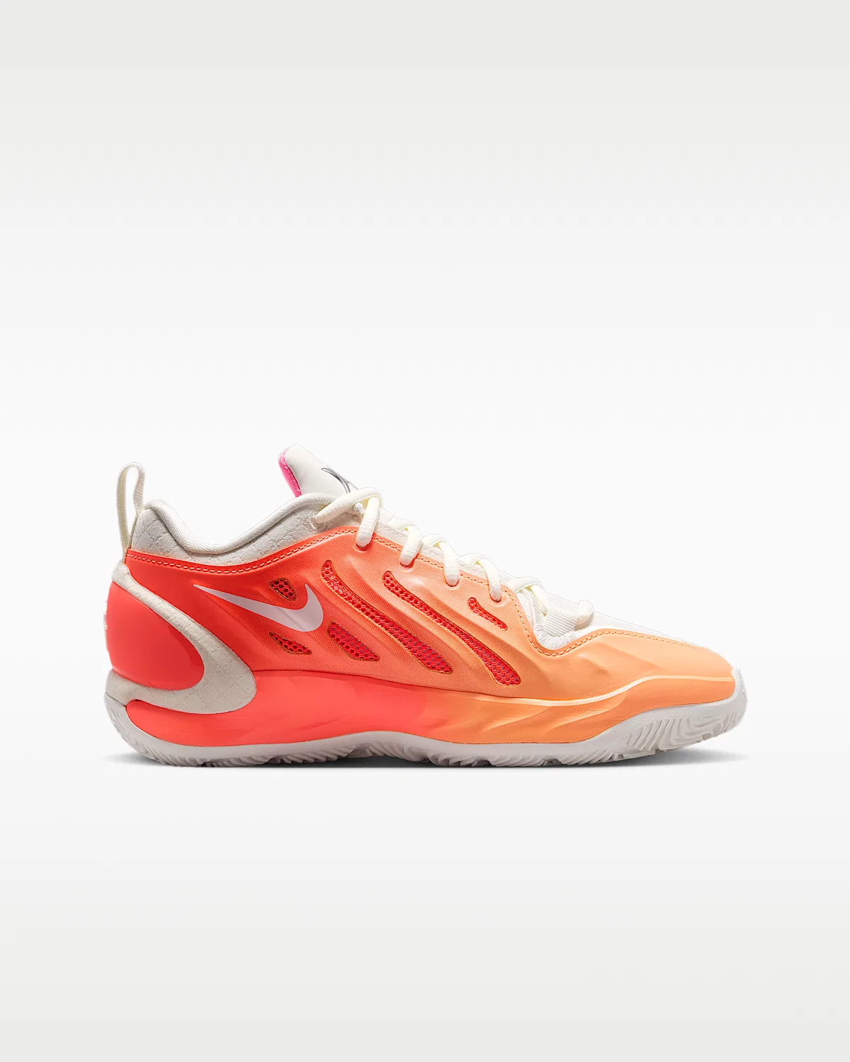 A'ja Wilson A'Two баскетбольные кроссовки для детей, Orange Pulse/Sail/Hot Lava/Metallic Silver — фото 3