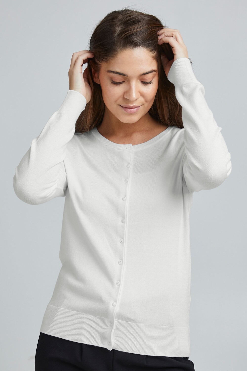 

Кардиган Fransa Strickjacke, серый