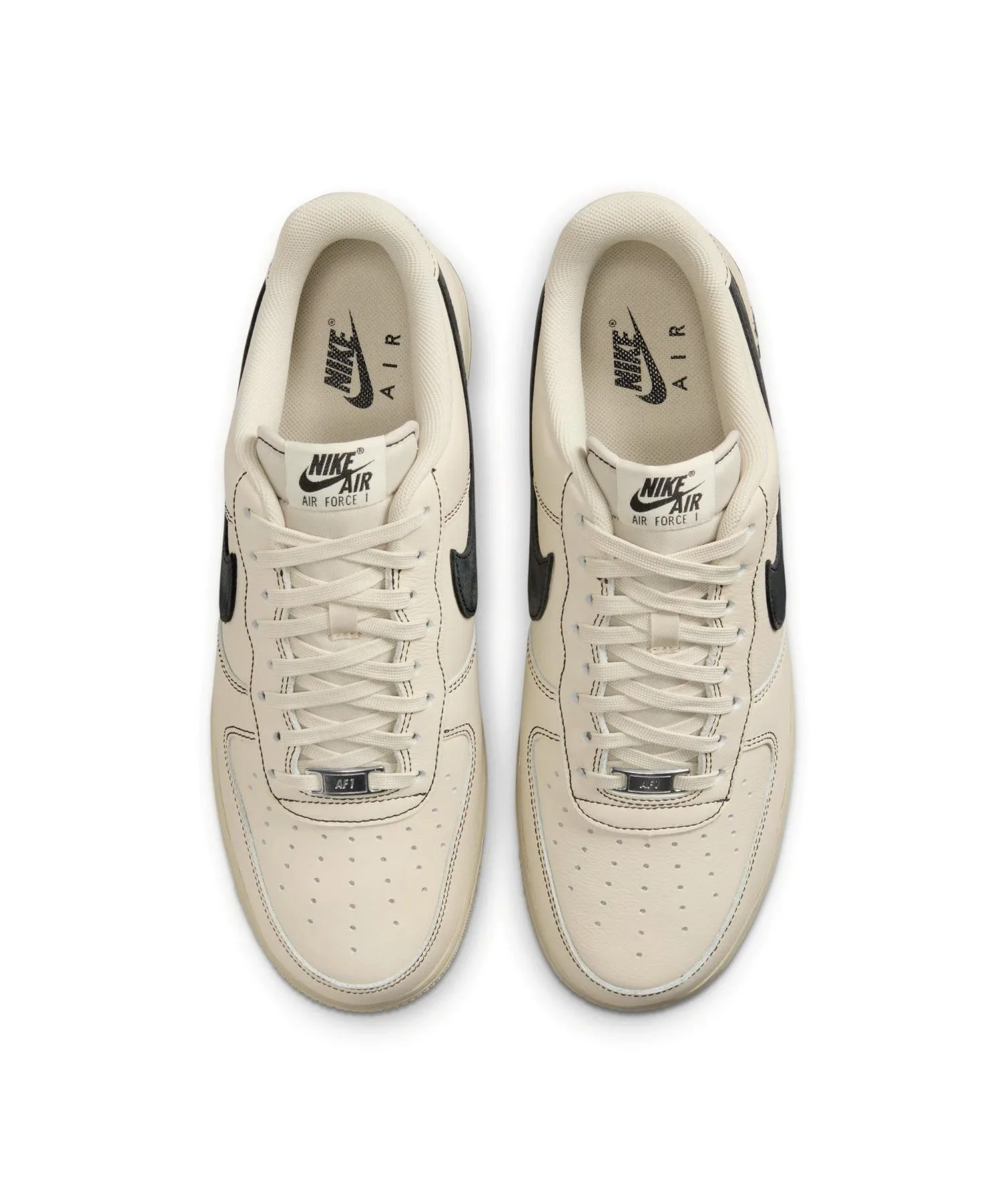 Кроссовки с технологией Air Force 1 '07 LV8 HQ2037-200 NIKE бежевые — фото 4