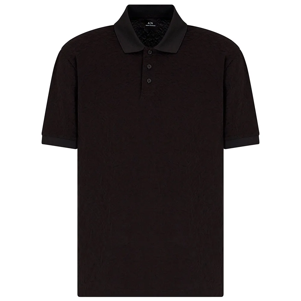 

Поло с коротким рукавом Armani Exchange XM000477_AF10337, черный