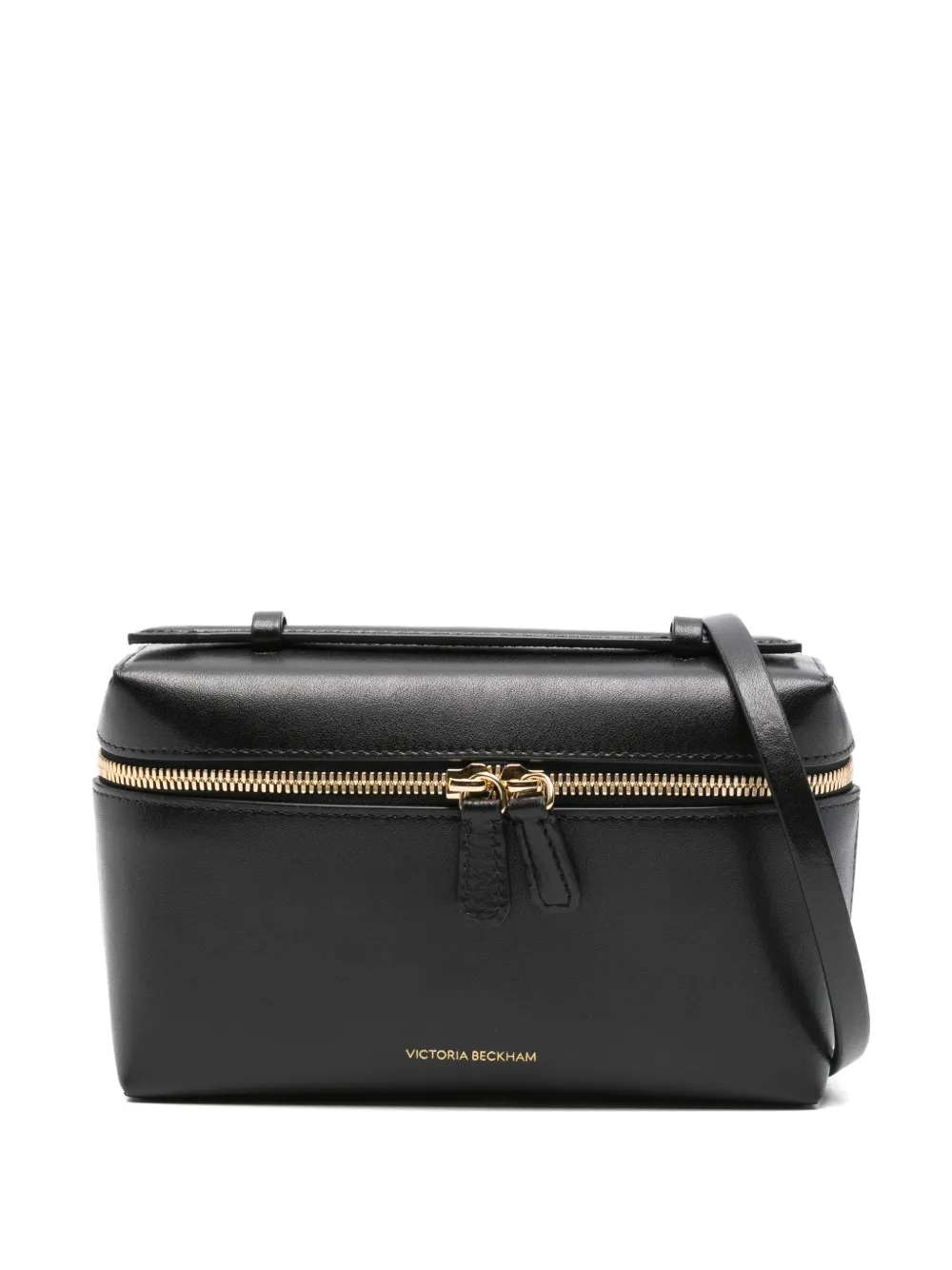 

Кожаный мини-клатч Vanity Victoria Beckham, черный