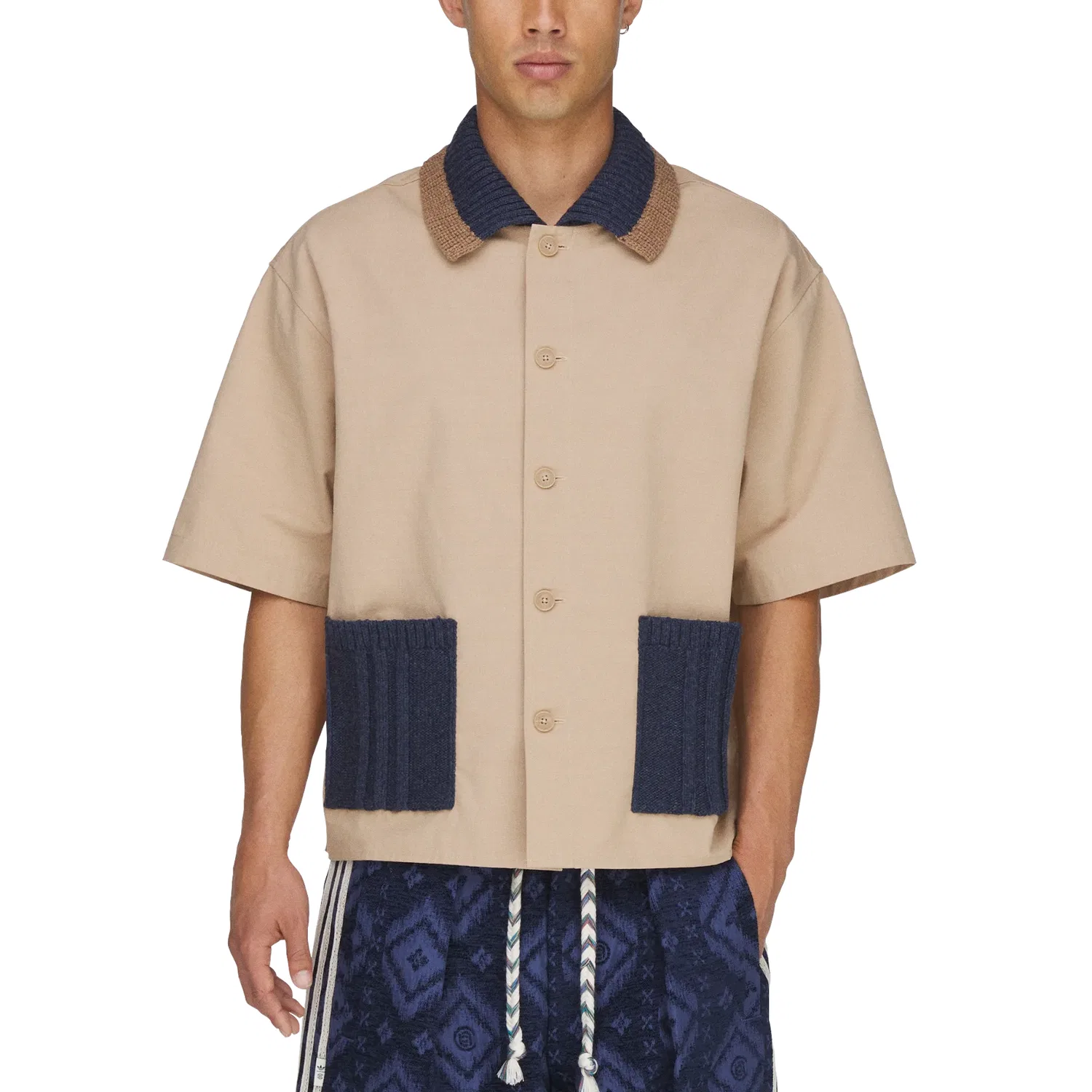 Футболка Adidas Originals CLOT By EDISON CHEN UTILITY SS Warm Sand — фото 4