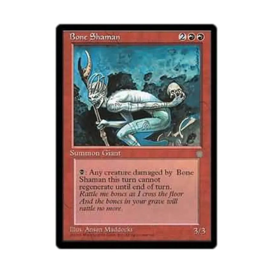 

CCG Костяной Шаман (С), MTG - Ice Age