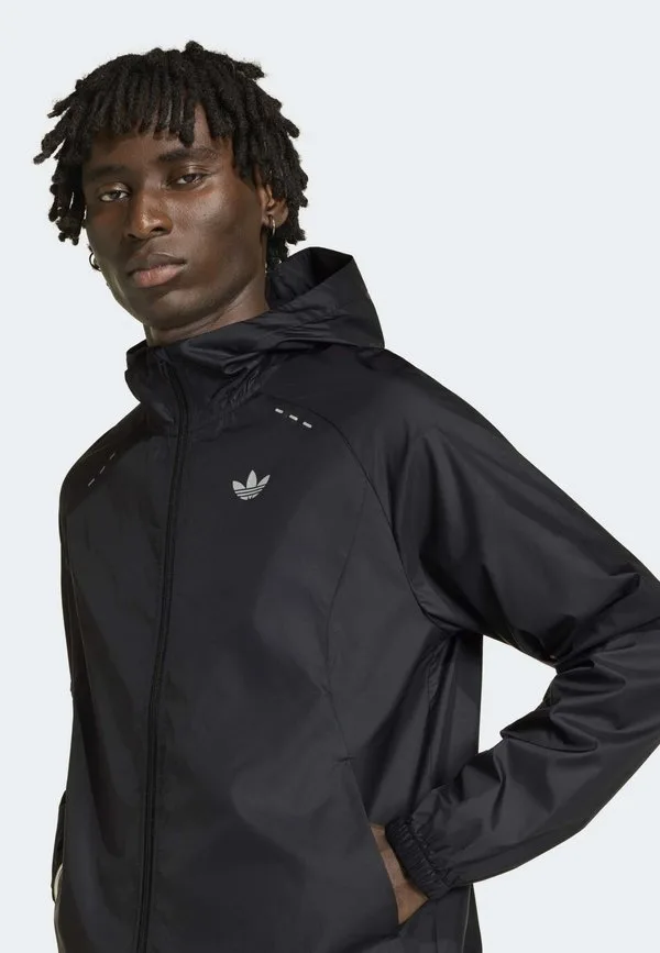 Летняя ветровка tech ess Adidas Originals, Black — фото 4