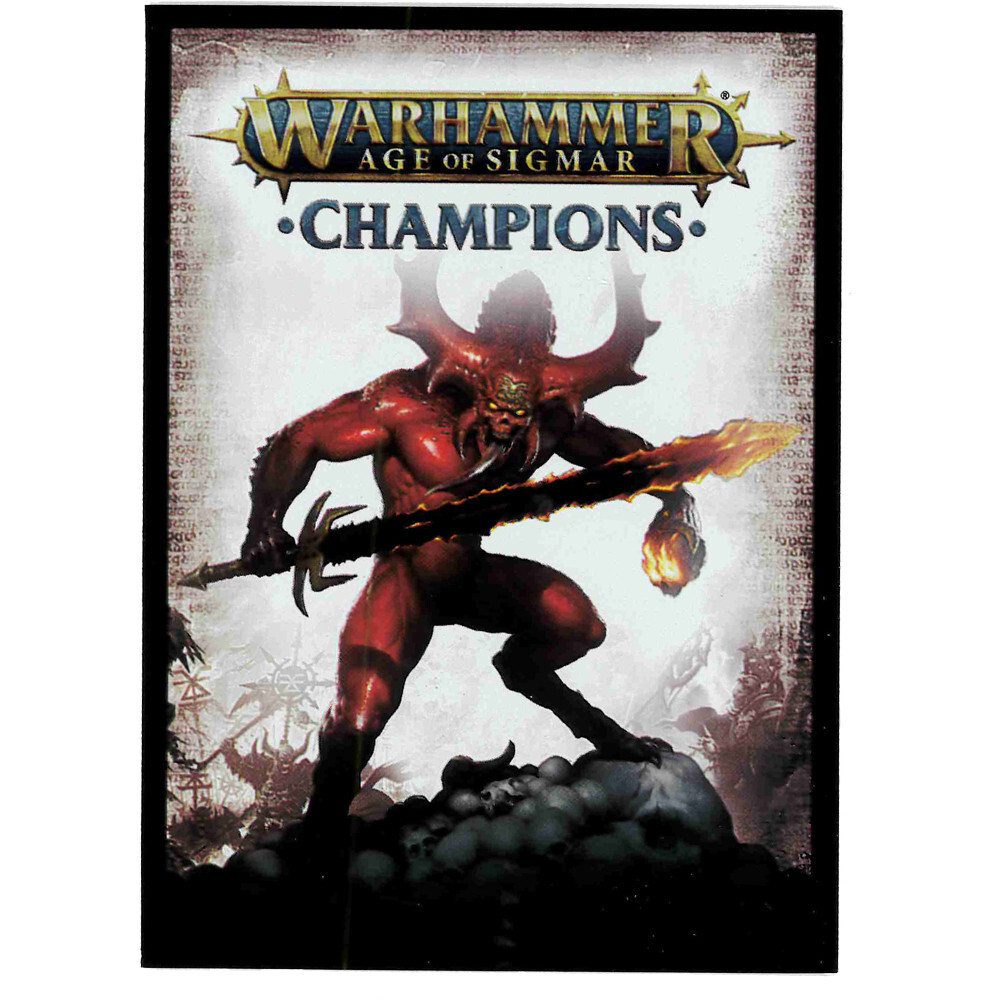 

Аксессуары Ultra Pro Age of Sigmar Champions Sleeves: Chaos (50)