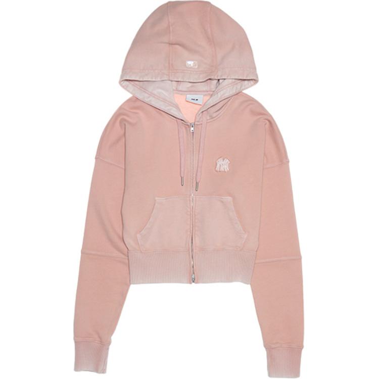 

MLB Толстовка New York Yankees женская светло-персиковый красный