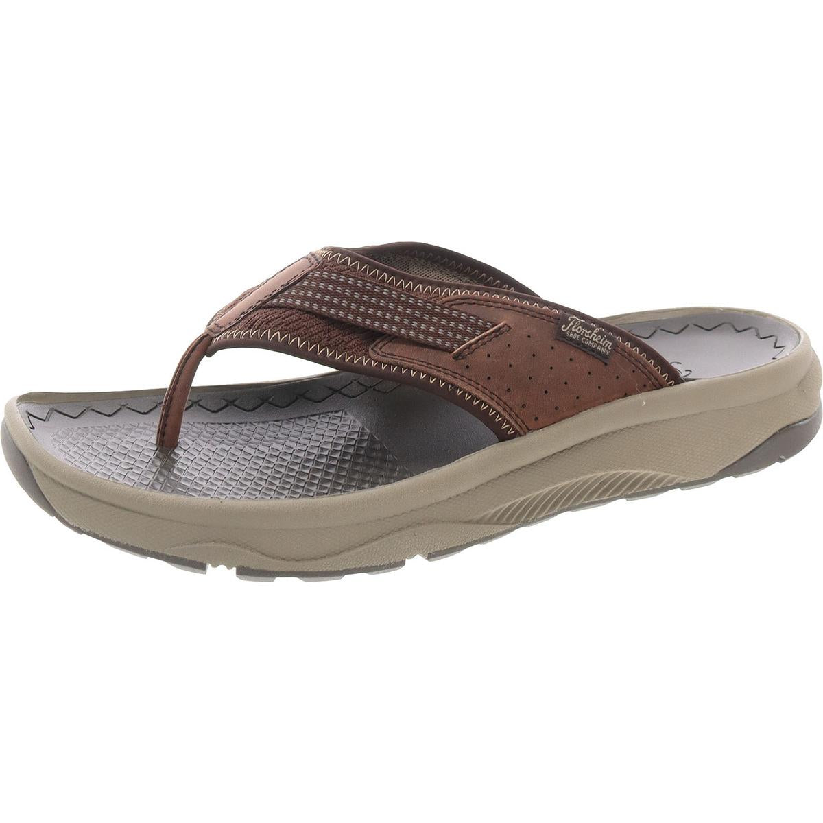 

Сандалии мужские кожаные с мягкой стелькой Treadlite Florsheim, коричневый