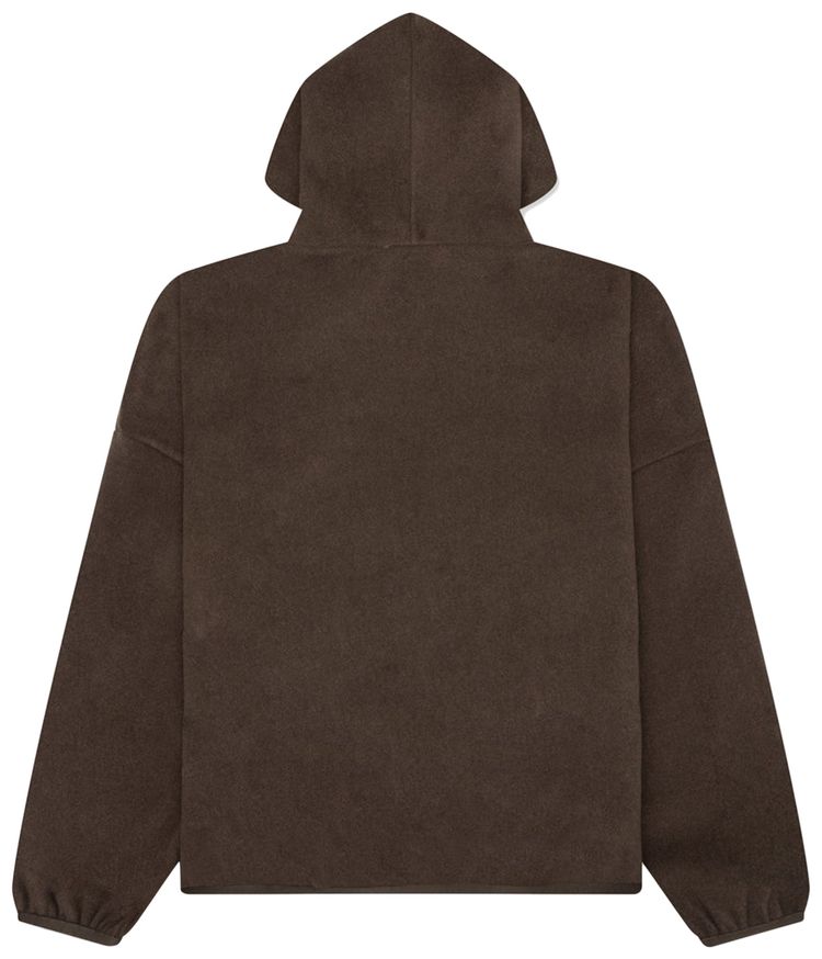 Худи Fear of God Essentials Brushed Hoodie 'Brown', коричневый — фото 2