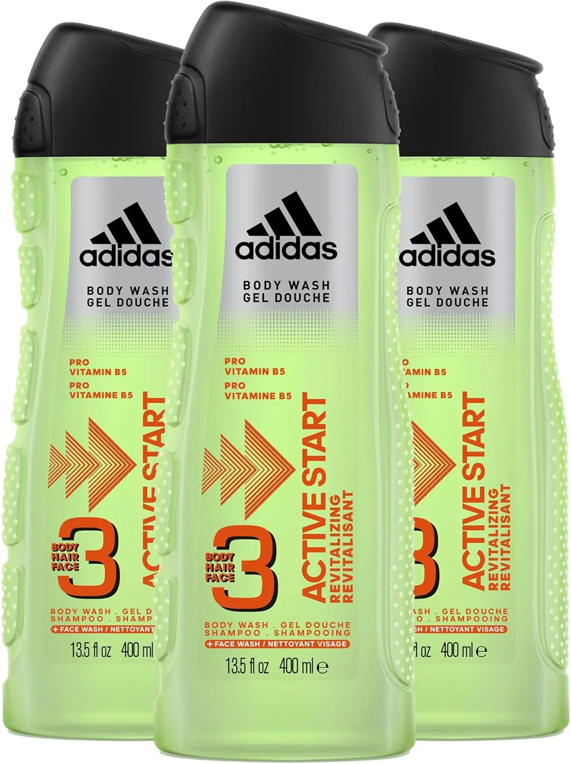 Мужской гель для душа 3-в-1 «Active Start» от adidas Adidas